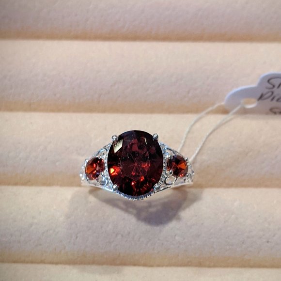 Jewelry Simulated Red Diamond Ring Poshmark